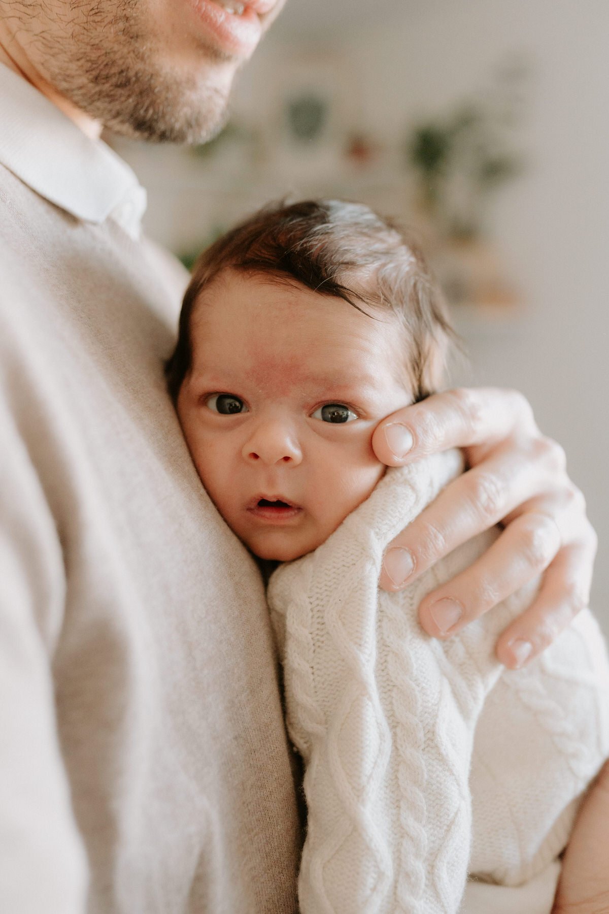 portrait de bébé nouveau-né à domicile à fontainebleau et avon